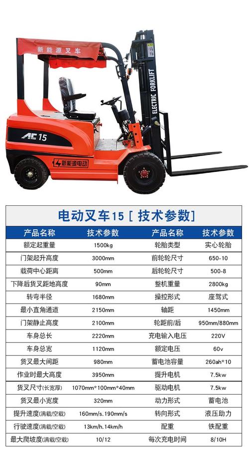 5吨液压电动叉车仓库物流工厂搬运车 小型装卸叉车